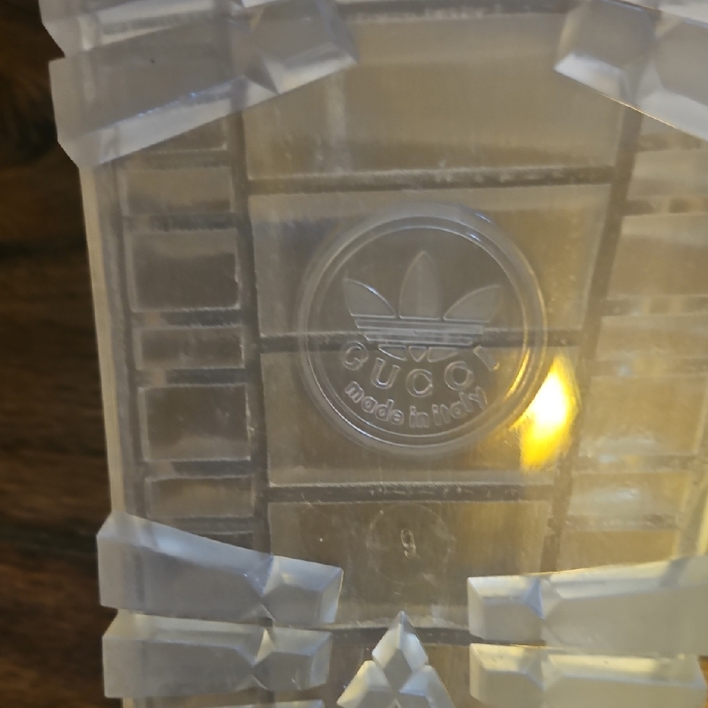 Very RARE, Gucci Transparent Slide Sandals - Picture 10 of 12